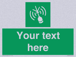 Custom sign safe condition Emergency position beacon